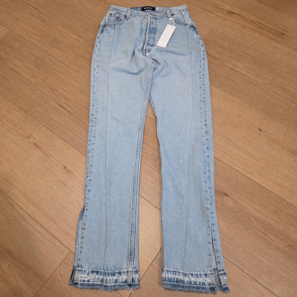 EB Denim Denim - EB Denim Light Blue Straight Leg Jeans